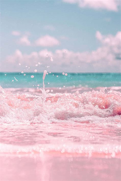 pink beach aesthetic|pink beach aesthetic images.